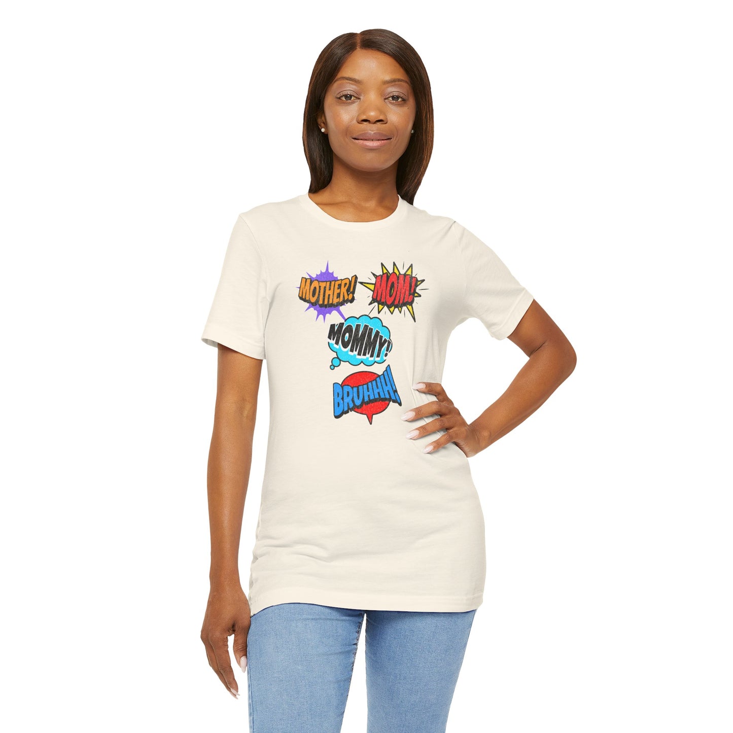 Mommy! Mom! Mother! Comic Pop Art T-Shirt — Funny Mother’s Day Gift