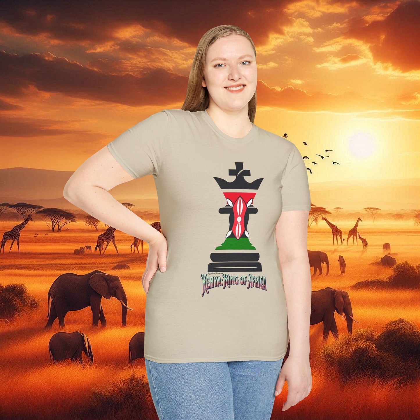 Kenya King of Africa Elevation T-Shirt