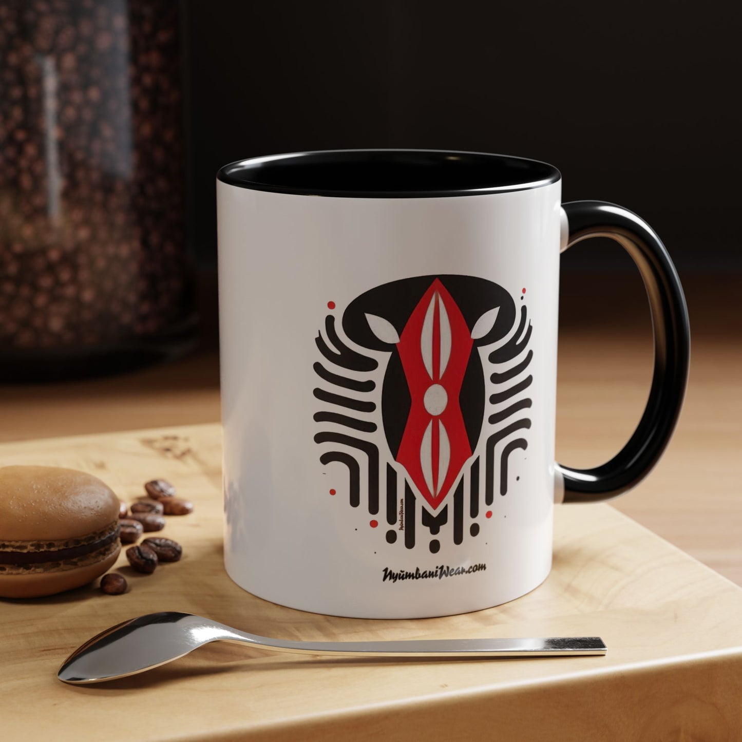 Kenyan Graphic Coffee Mug - Kenyan Tea Coffee