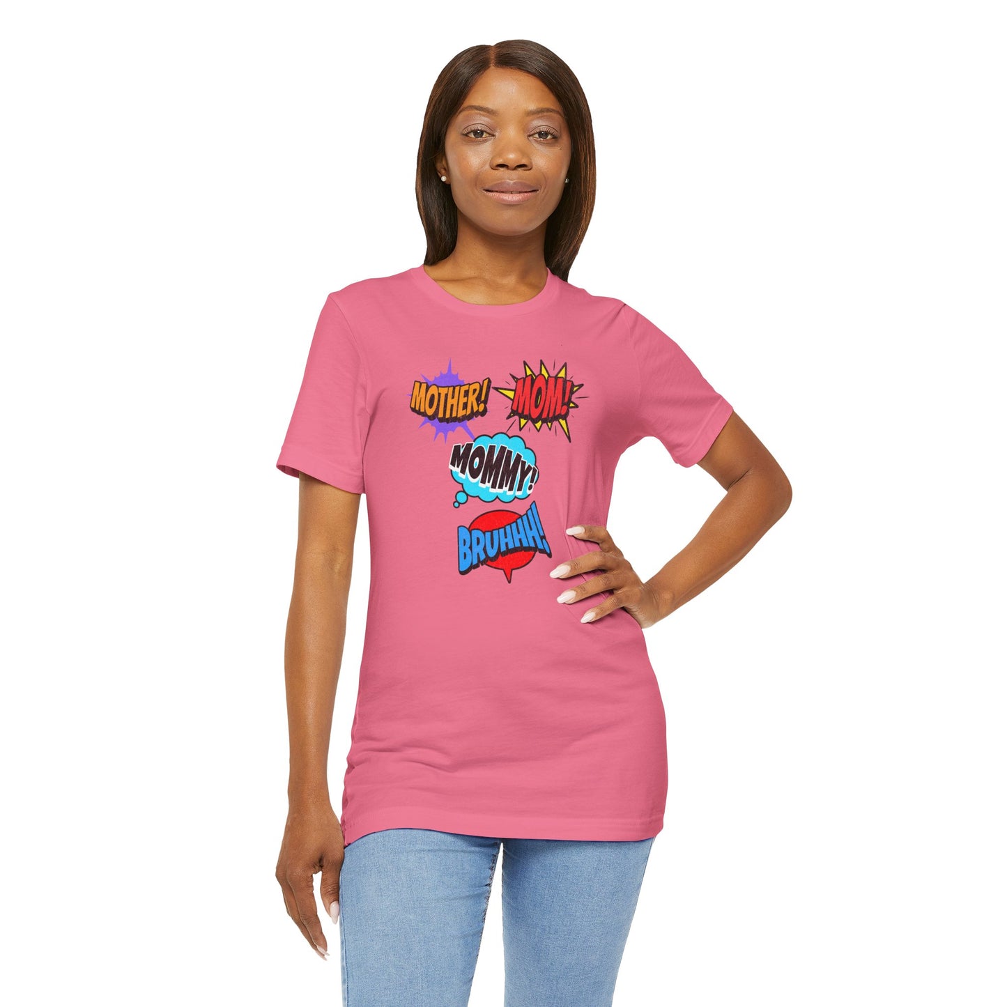 Mommy! Mom! Mother! Comic Pop Art T-Shirt — Funny Mother’s Day Gift