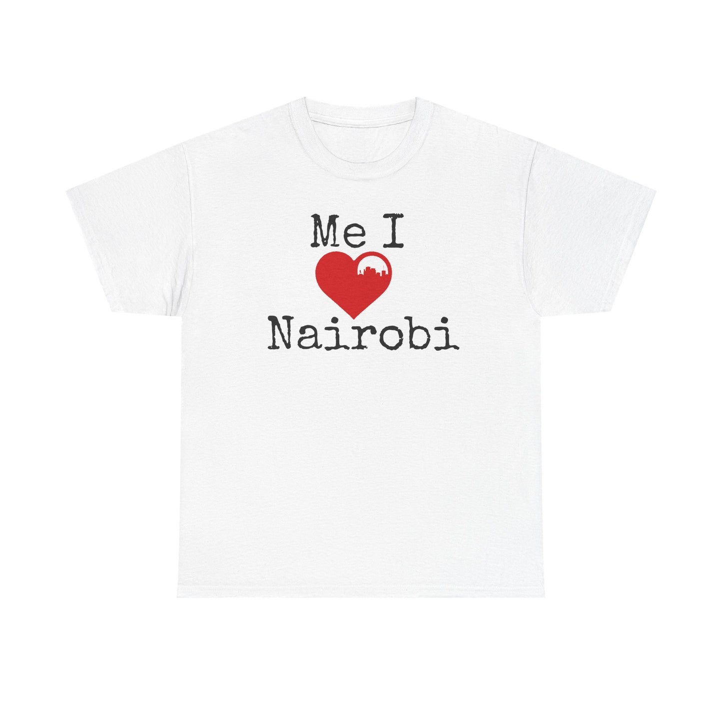I Love Nairobi T-Shirt — White City Pride Tee