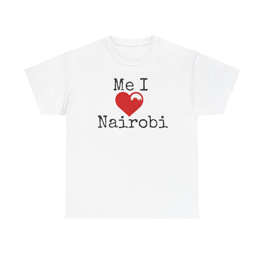 I Love Nairobi T-Shirt — White City Pride Tee