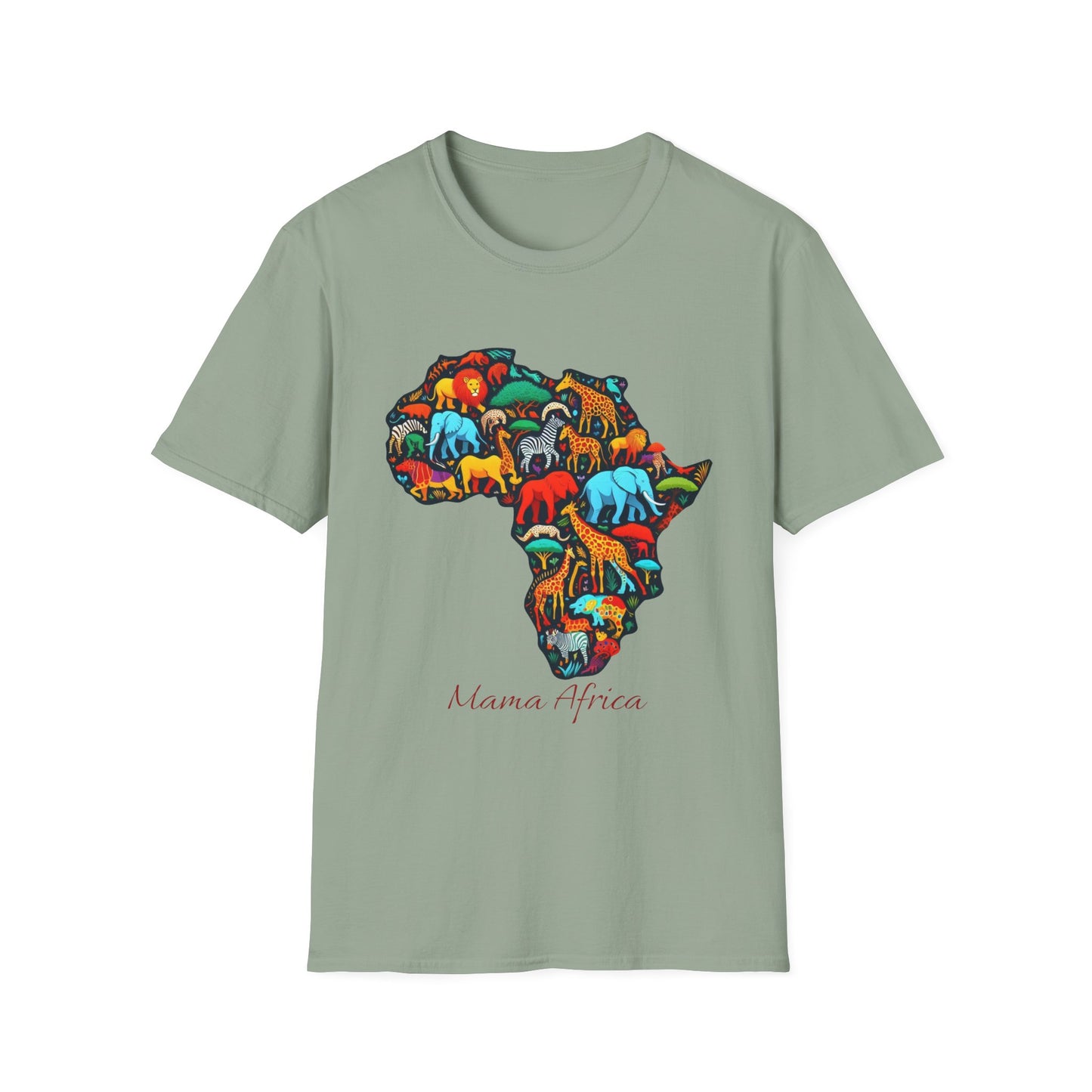Mama Africa   Unisex Softstyle T-Shirt