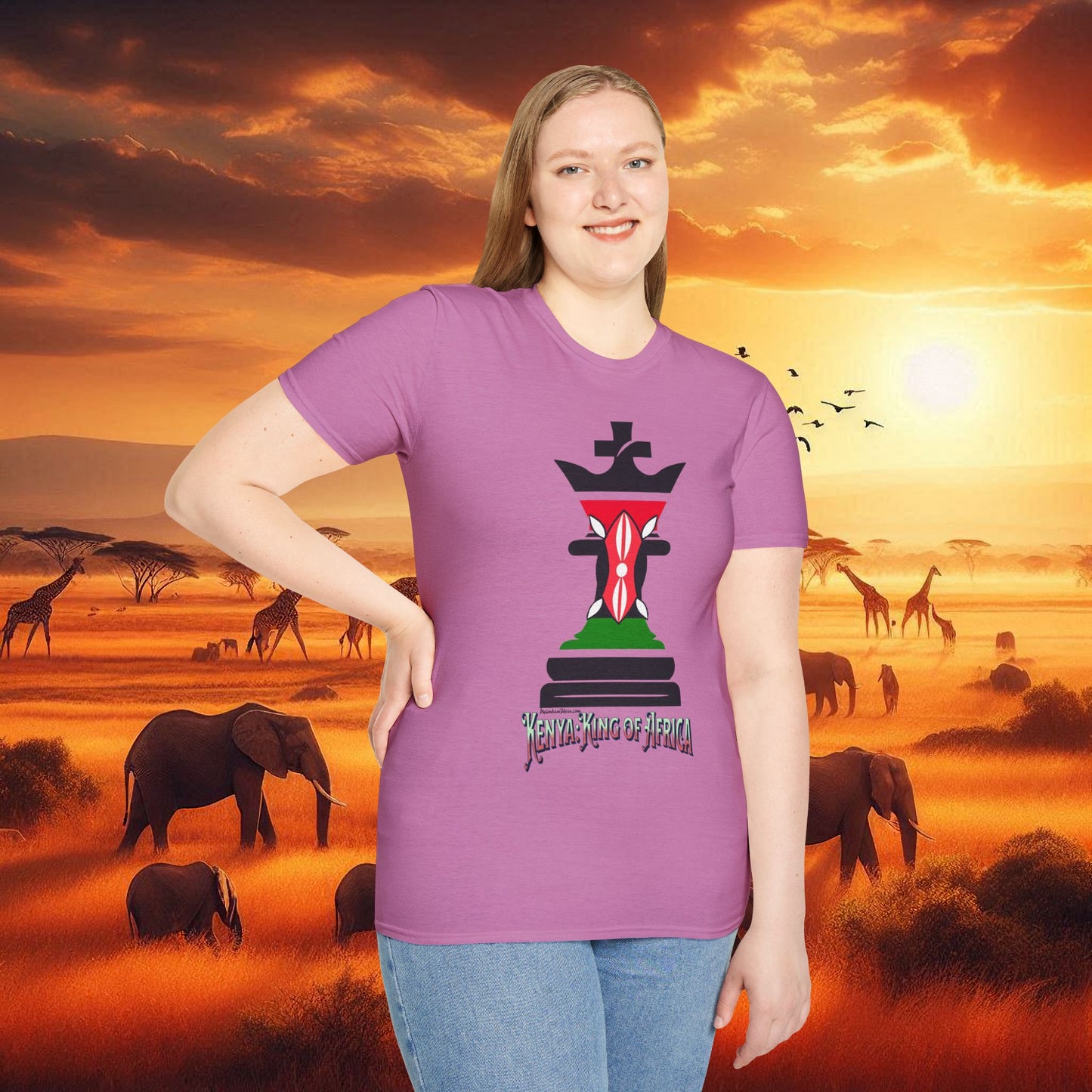 Kenya King of Africa Elevation T-Shirt