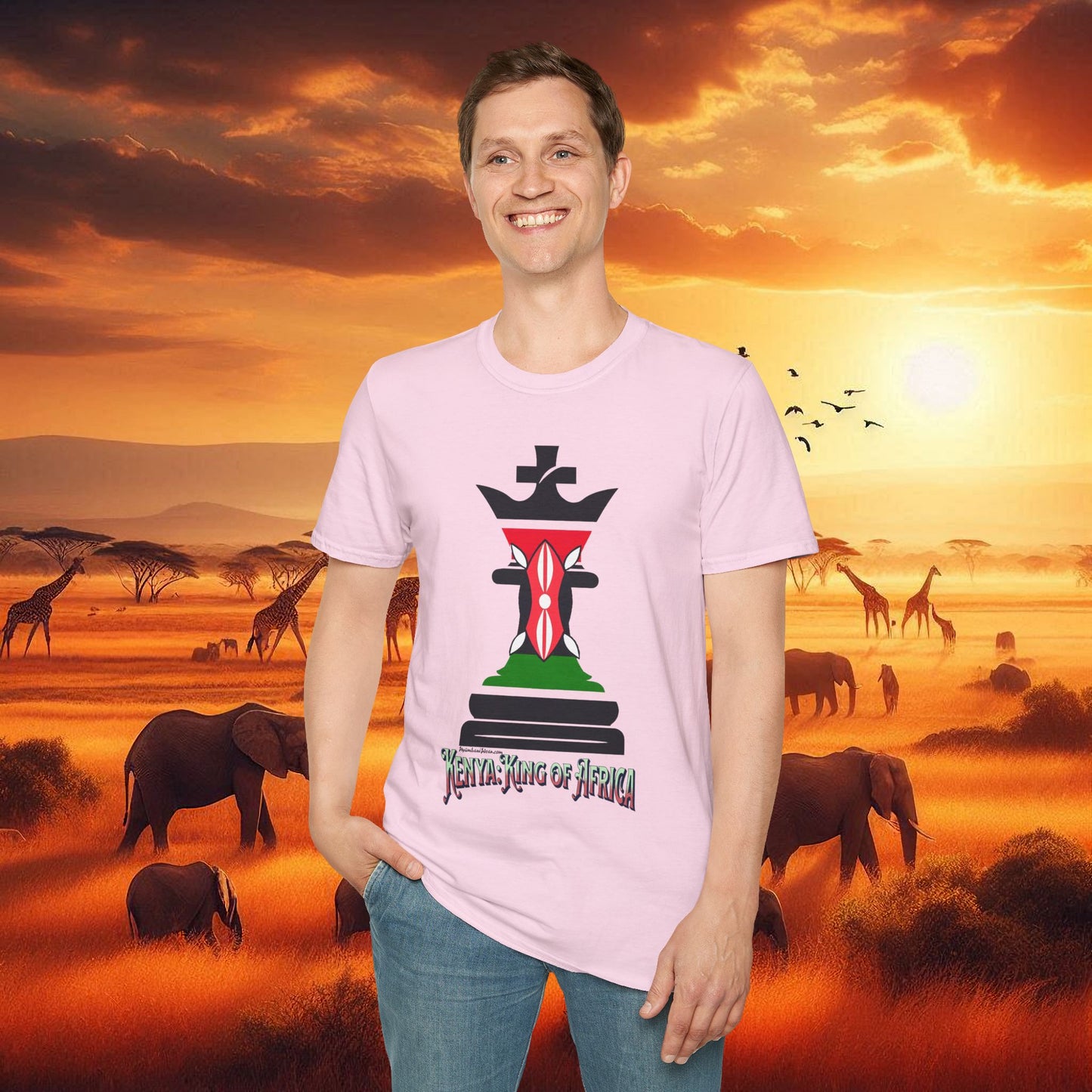 Kenya King of Africa Elevation T-Shirt