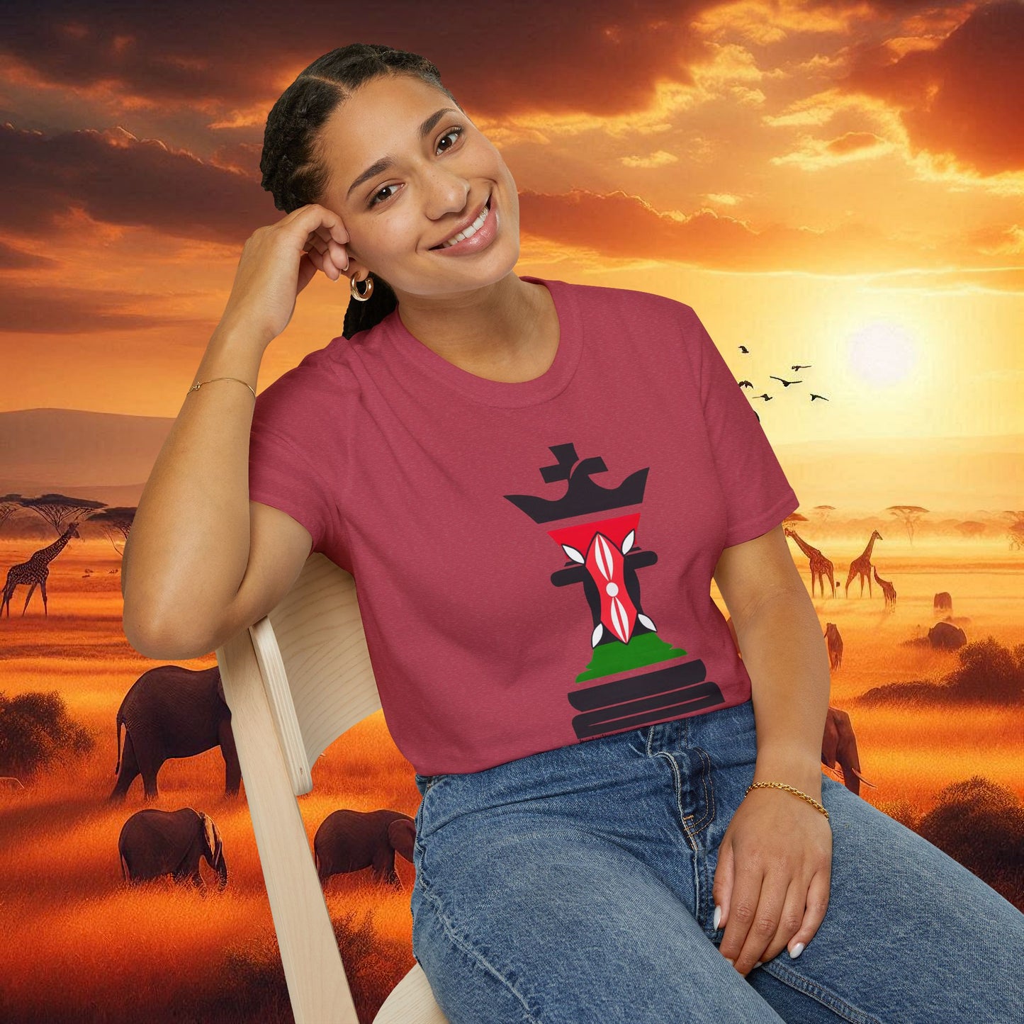 Kenya King of Africa Elevation T-Shirt