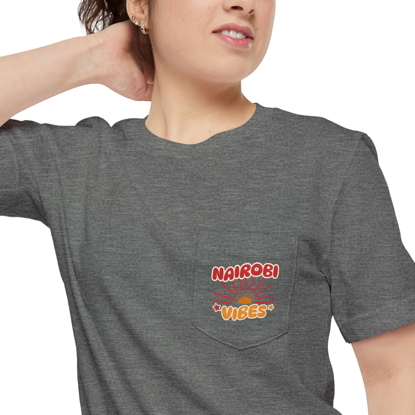 Nairobi Vibes Pocket T-shirt