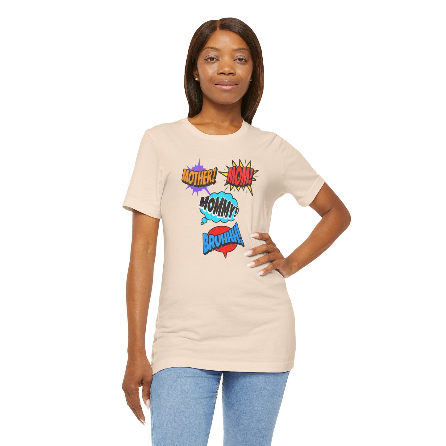Mommy! Mom! Mother! Comic Pop Art T-Shirt — Funny Mother’s Day Gift