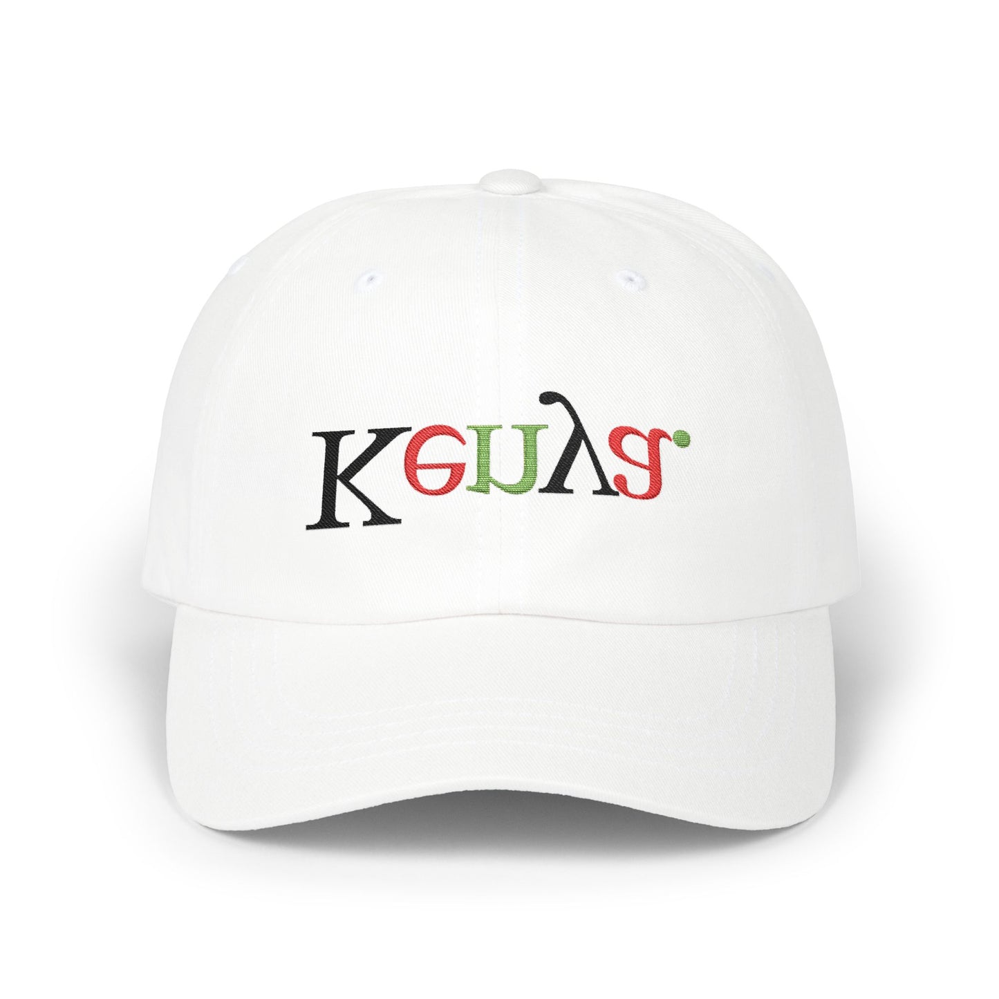 Kenya Inverted Embroidered Cap in Multi-Color