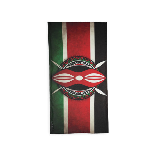 Kenyan Flag Tube Scarf