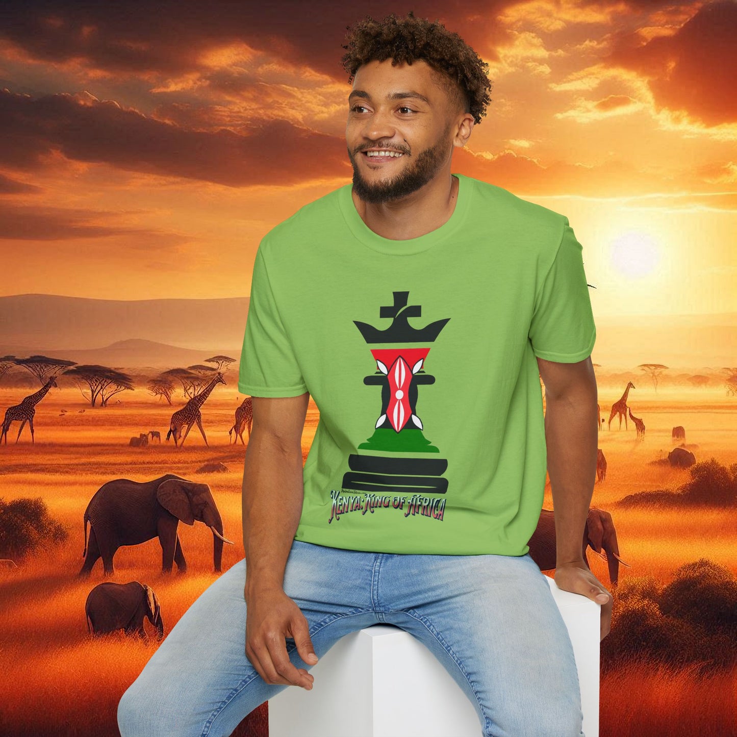 Kenya King of Africa Elevation T-Shirt