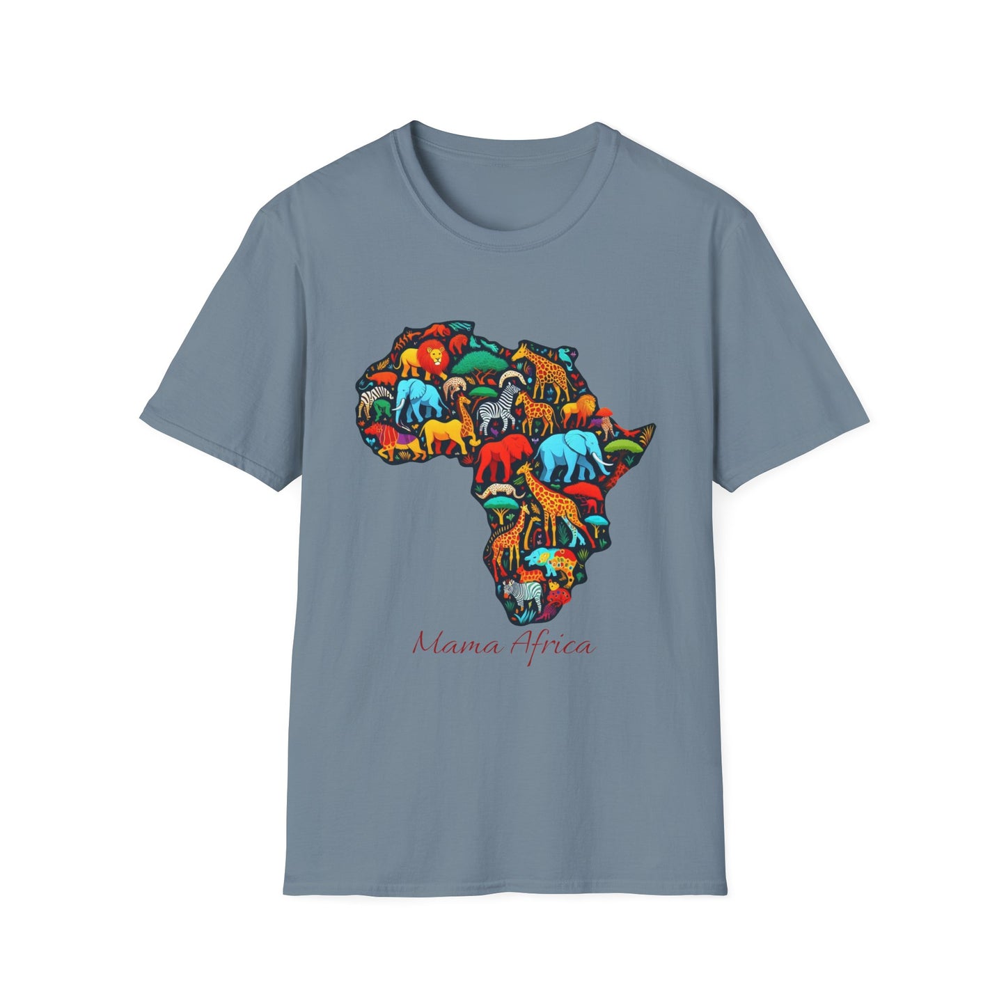 Mama Africa   Unisex Softstyle T-Shirt