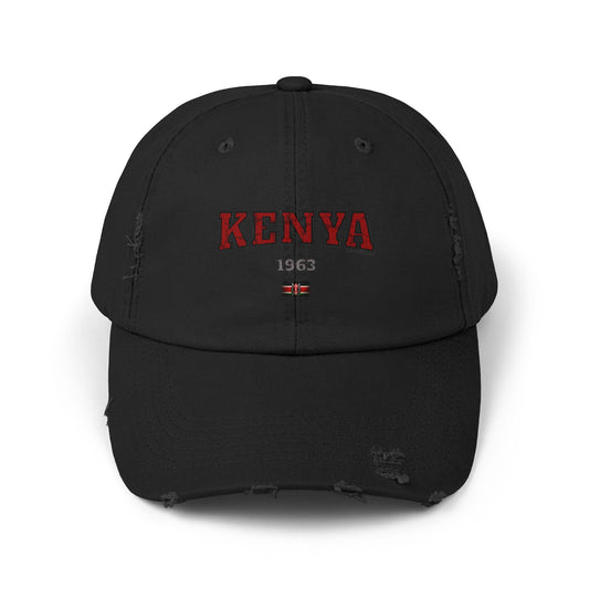 Kenya 1963    Unisex Distressed Cap