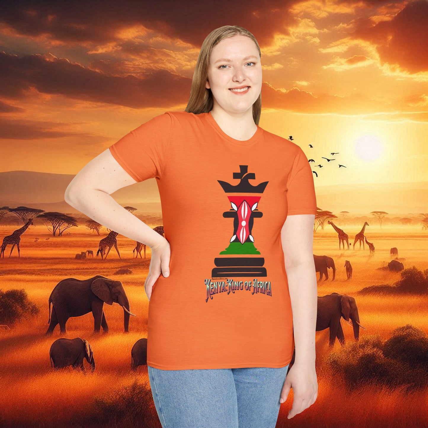 Kenya King of Africa Elevation T-Shirt