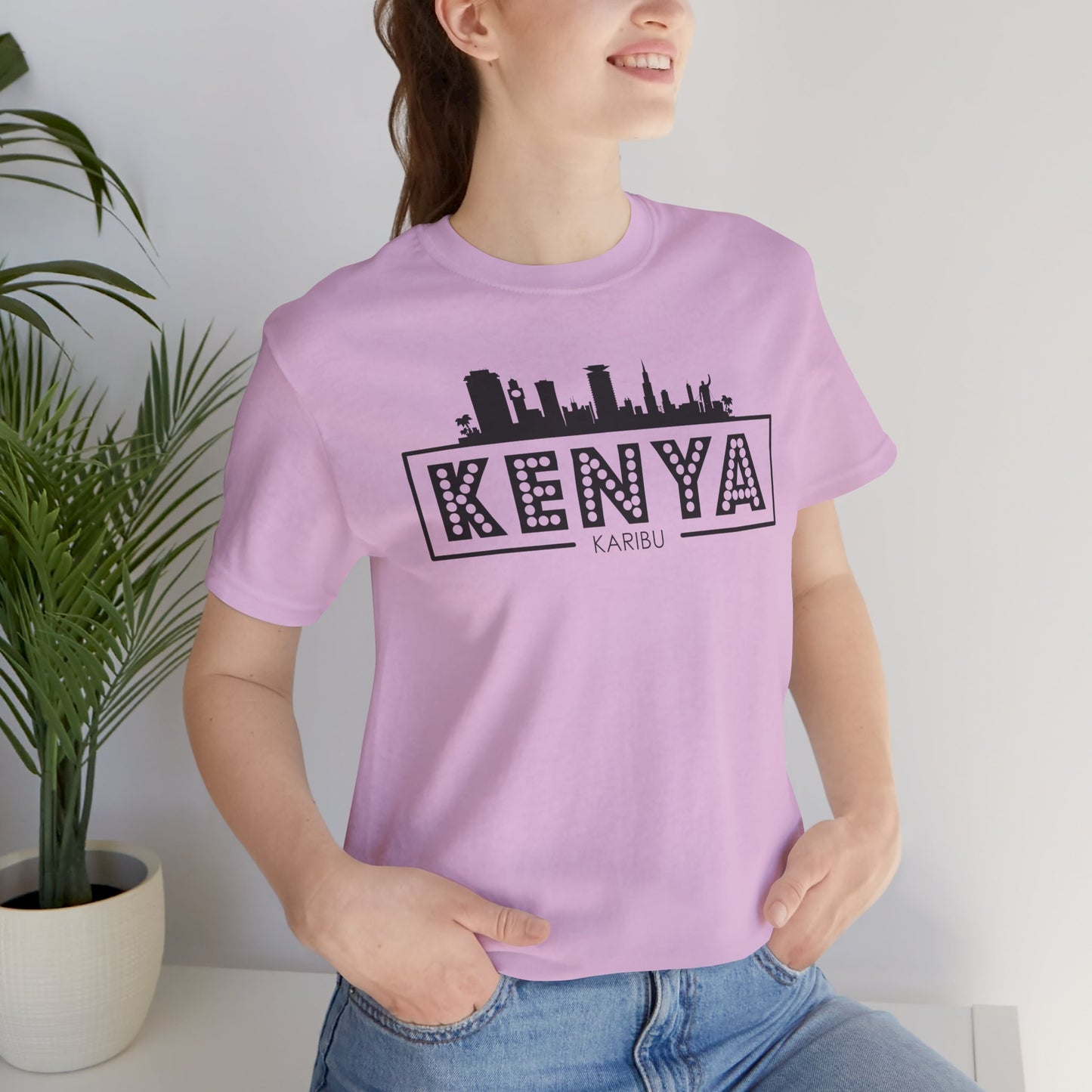 Kenya Karibu Travel Tee - Celebrate Culture & Travel