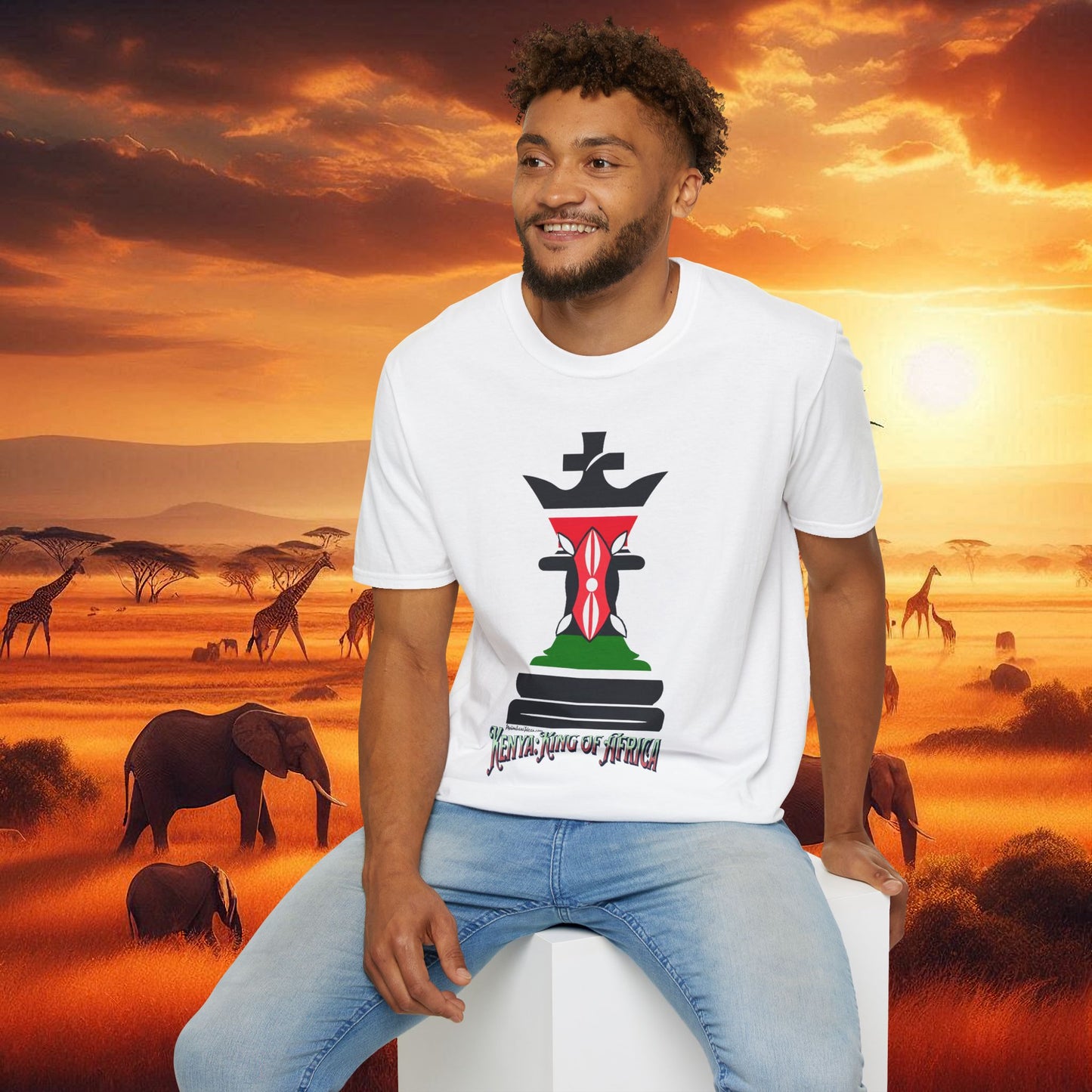 Kenya King of Africa Elevation T-Shirt