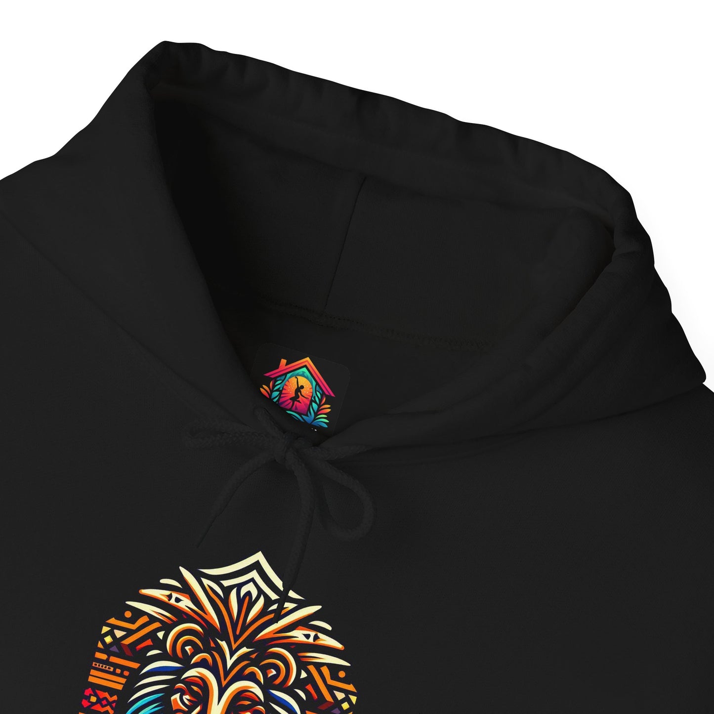 Lion African Bead Hoodie