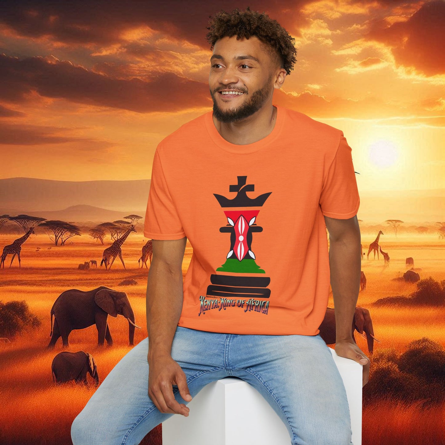 Kenya King of Africa Elevation T-Shirt