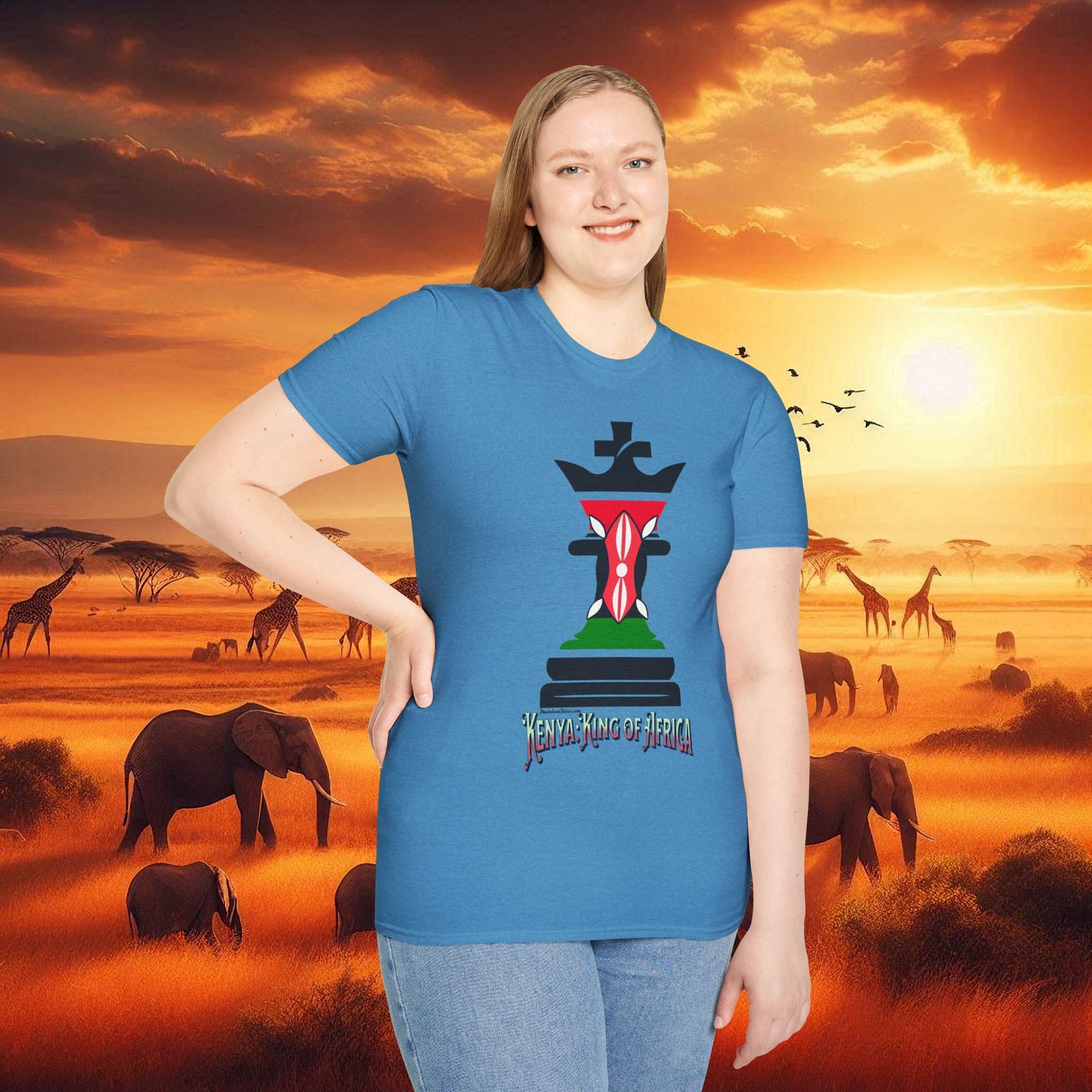 Kenya King of Africa Elevation T-Shirt