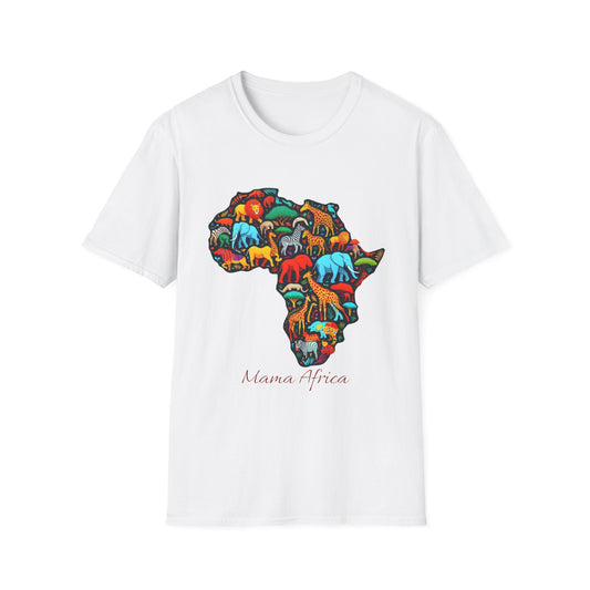 Mama Africa   Unisex Softstyle T-Shirt