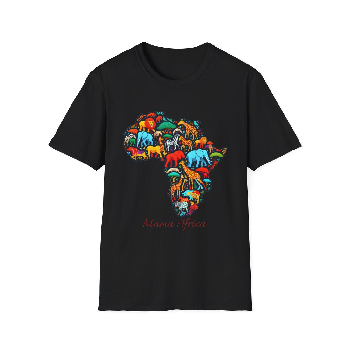 Mama Africa   Unisex Softstyle T-Shirt