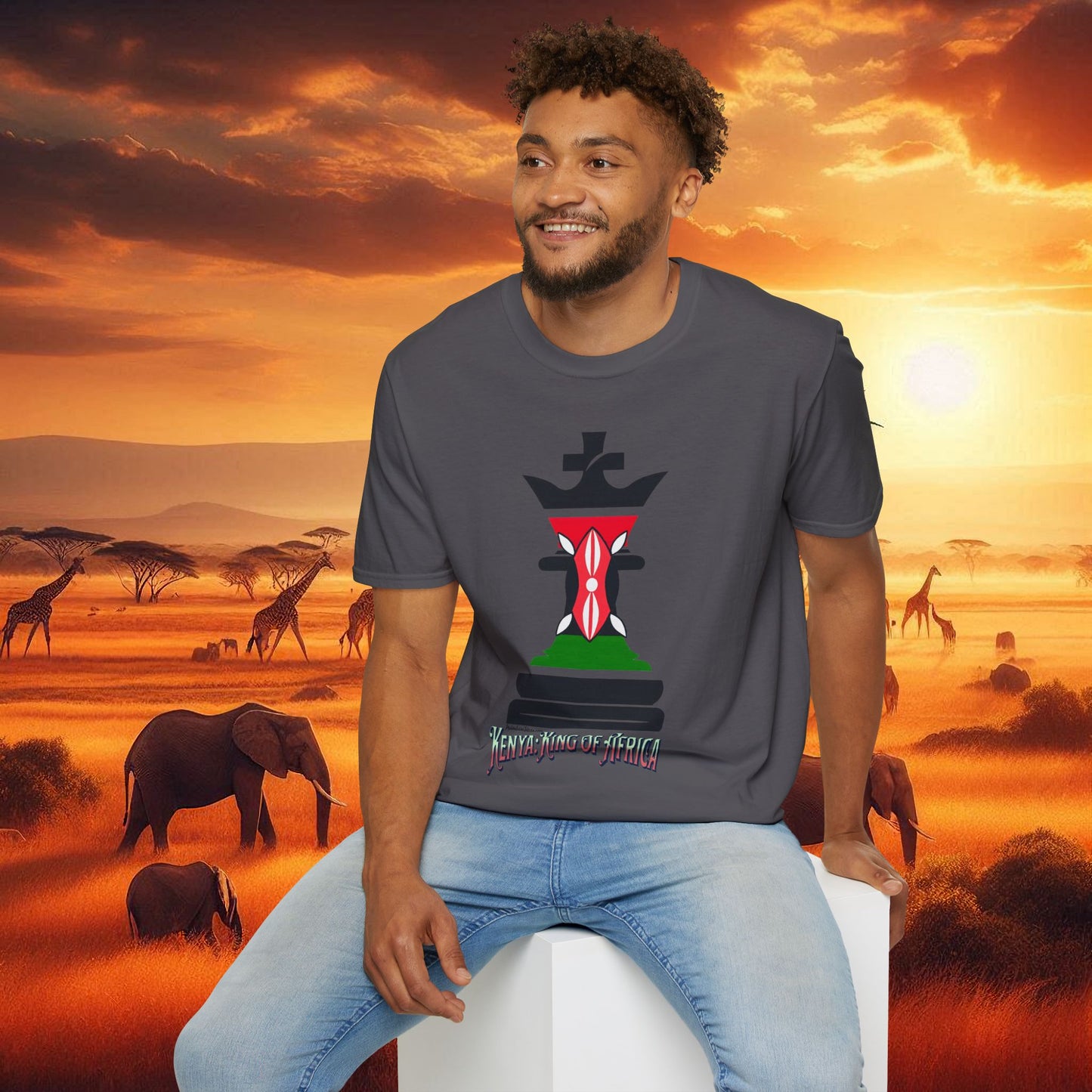 Kenya King of Africa Elevation T-Shirt