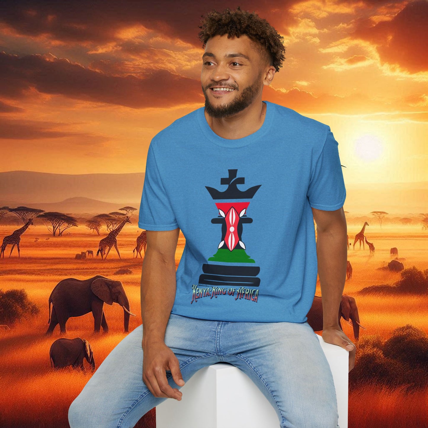 Kenya King of Africa Elevation T-Shirt