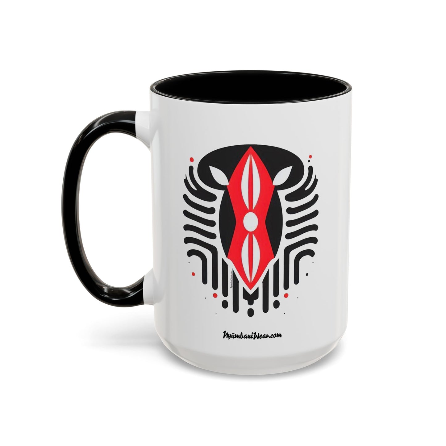 Kenyan Graphic Coffee Mug - Kenyan Tea Coffee
