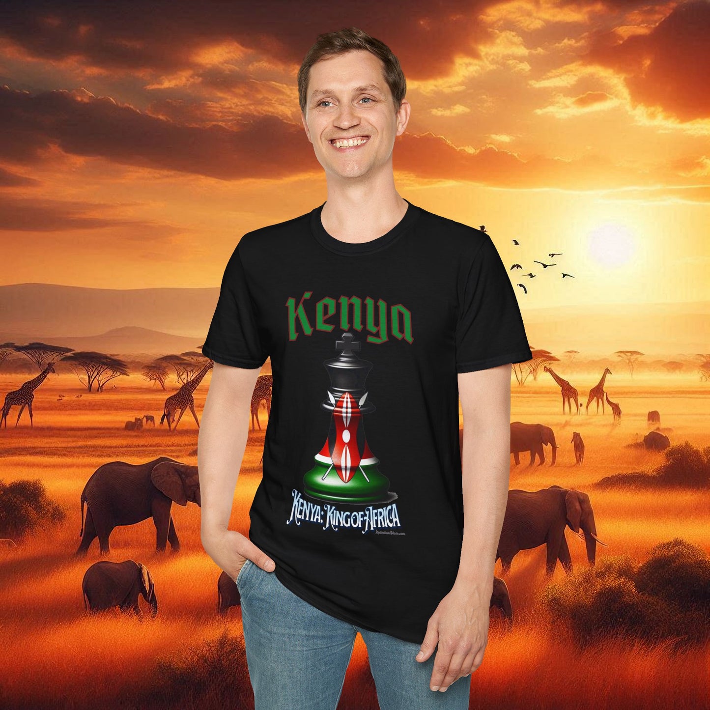 Kenya King of Africa T-Shirt