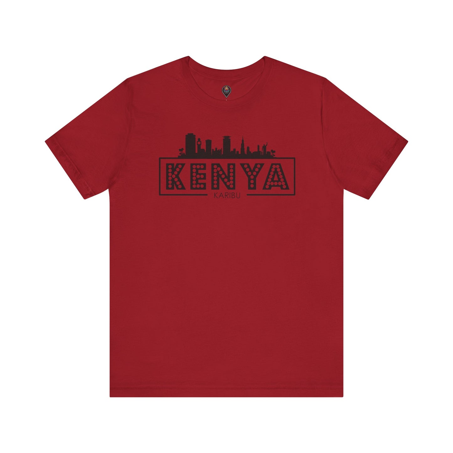 Kenya Karibu Travel Tee - Celebrate Culture & Travel