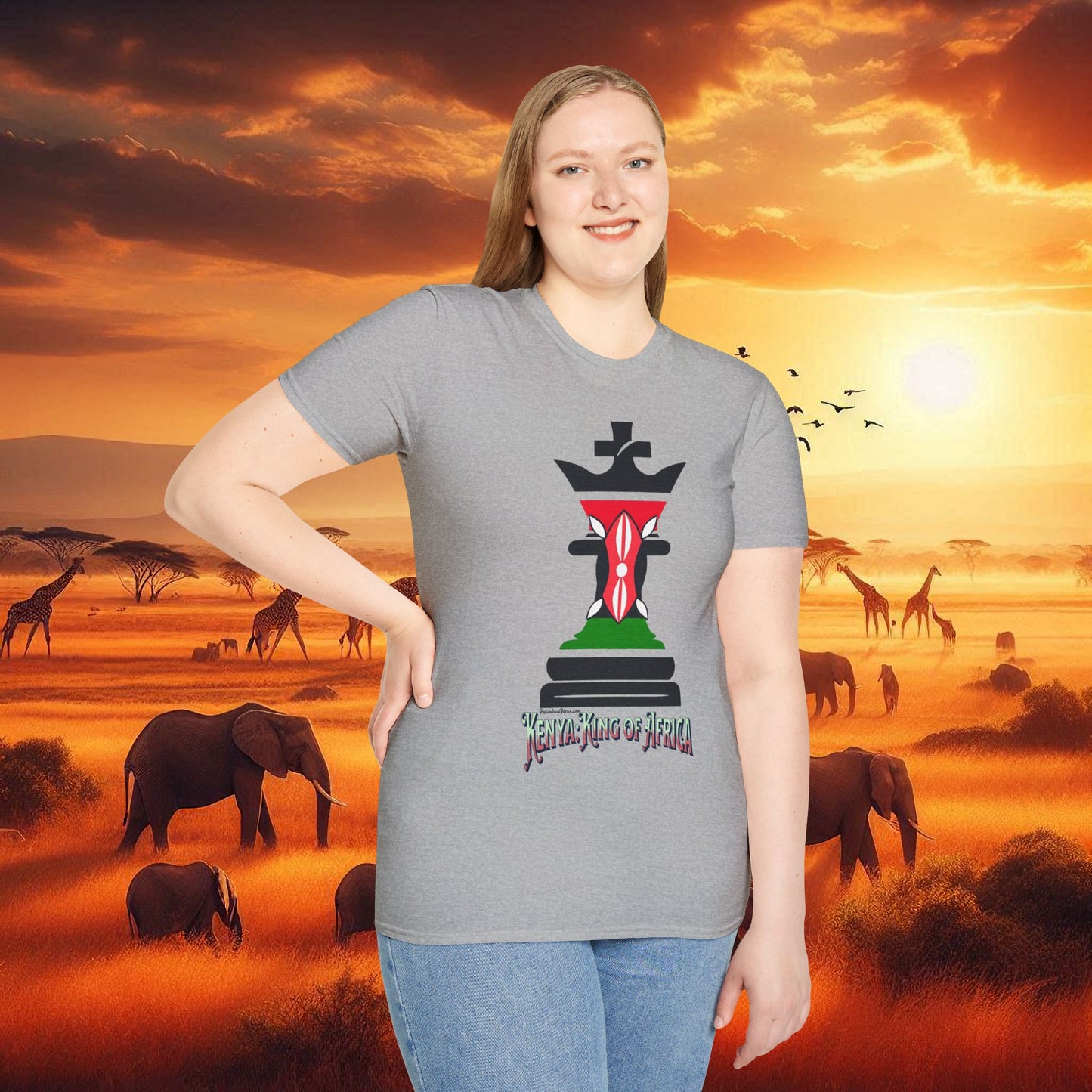 Kenya King of Africa Elevation T-Shirt