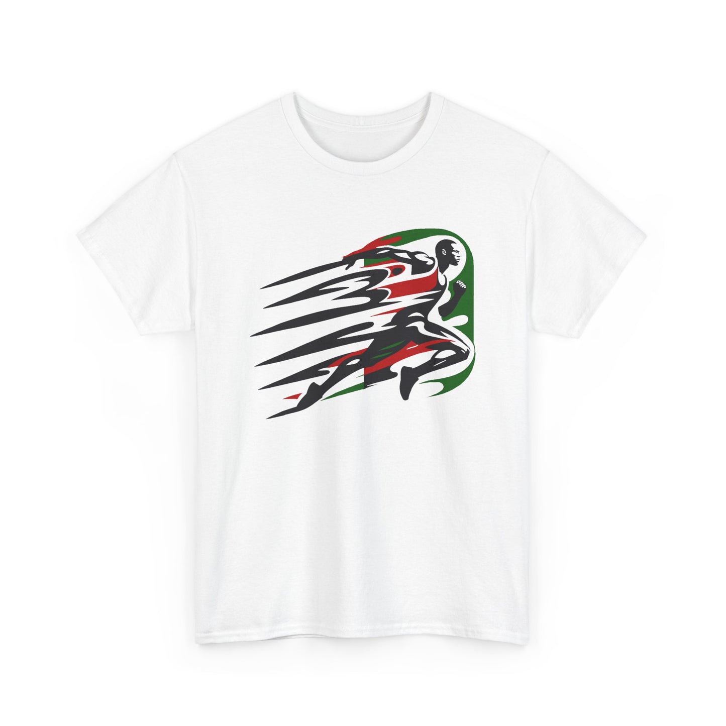 Kenyan Runner T-Shirt — Athletic Kenya Track Graphic Tee